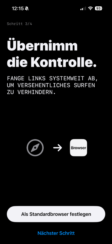 Dumb Browser App Vorschau